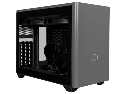 Cooler Master、長いビデオカードも“魅せる”Mini-ITXケース。電源/水冷