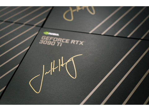 Nvidia ジェンスン フアンのサイン入りrtx 3090 Tiが抽選で当たるキャンペーン Gtc 22開催 Pc Watch