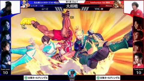 開幕初日から屈指の好カード 新たに参戦する広島team Ixaが魚群に挑む ストリートファイターリーグ Pro Jp 22 第1節 Day1レポート Pc Watch