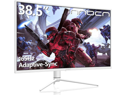 ちょい大きめの38.5型WQHD湾曲ゲーミングモニターがInnocnから。165Hz