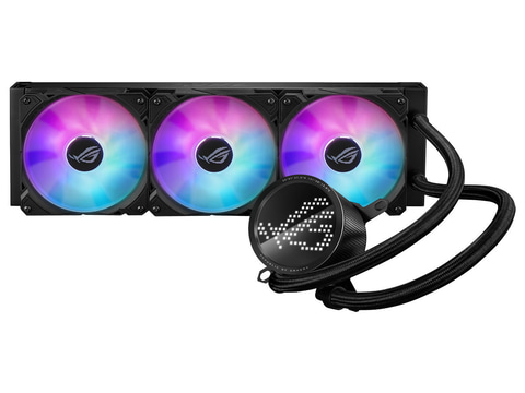 ニュース・フラッシュ】ASUS、ヘッドにドット絵を表示できる簡易水冷