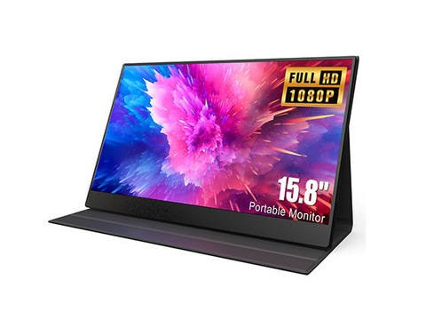 Type-C対応の15.8型モバイルモニター3機種 - PC Watch