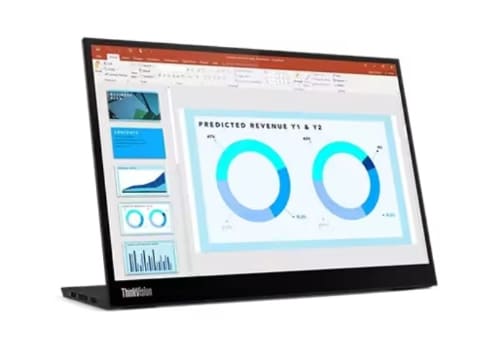 レノボ、2,240×1,440ドットの14型モバイルモニター - PC Watch