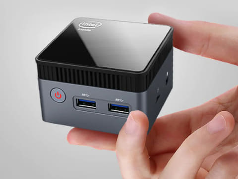 つまめるサイズのJasper Lake搭載ミニPC。Glotureから - PC Watch