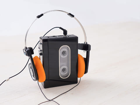 カセットテープをUSBに変換するプレーヤー オートリバース機能搭載