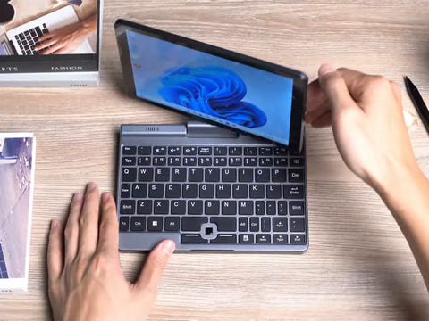 GPD Pocket 3そっくりなIntel N100搭載8型2in1「TOFEI P8」 - PC Watch