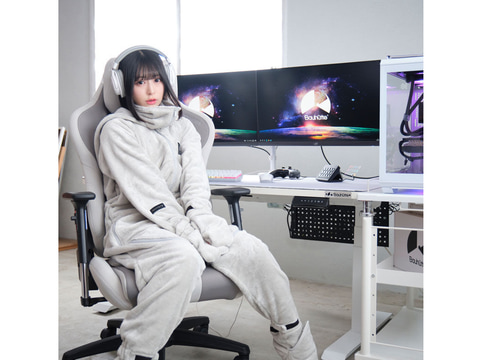 DAMEGI 4GW ゲーミング着る毛布 手やつま先も寒くない！4年ぶりの新“ゲーミング着る毛布”「ダメ着4G