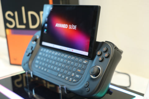 本日クラファン開始の「AYANEO SLIDE」は「GPD WIN 4」と似てる