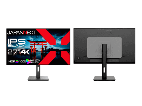 JAPANNEXT、モニター新製品3機種。27型4K/31.5型4K/31.5型WQHD