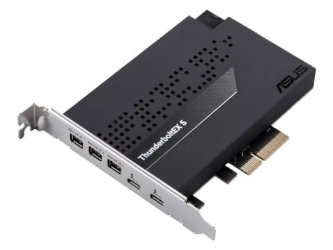 Thunderbolt 5拡張カードがASUSとGIGABYTEから発表 - PC Watch