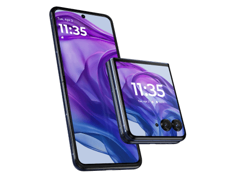 Motorola razr 50 折りたたみスマートフォン 折りたたみスマホ「motorola razr 50」、27日発売 アウトディスプレイ