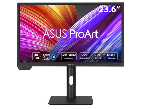 biz】ASUS、キャリブレータ内蔵+SDI搭載のプロ向け4K液晶モニター - PC
