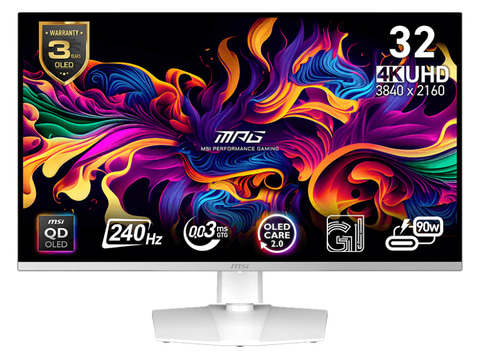 MSI 有機EL ゲーミングモニター MPG 321URXW QD-OLED MPG 321URXW QD-OLED