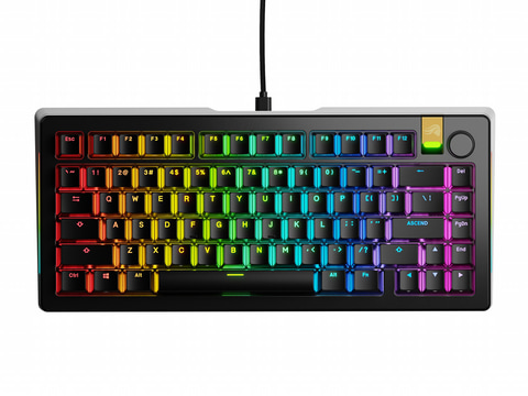 Glorious、ラピッドトリガー対応でカスタム可能なゲーミングキーボード 
