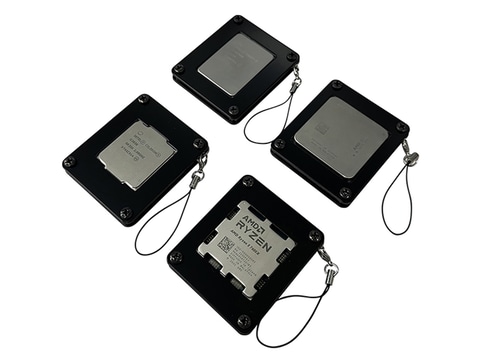 お気に入りのCPUをキーホルダーに！長尾製作所から制作キットが登場