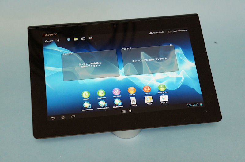 画像 Hothotレビュー ソニー Xperia Tablet S ハード ソフトとも大きく進化したandroid 4 0タブレット 100 104 Pc Watch