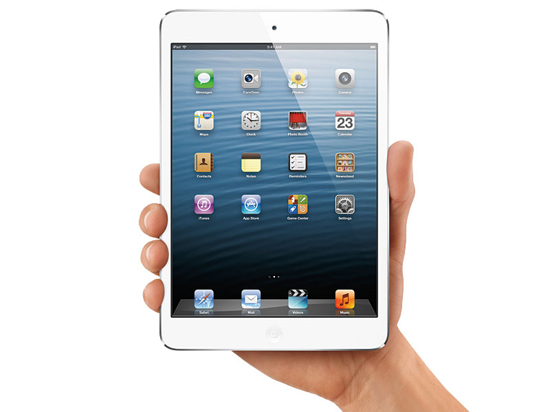 7.9型IPS液晶を搭載する「iPad mini」