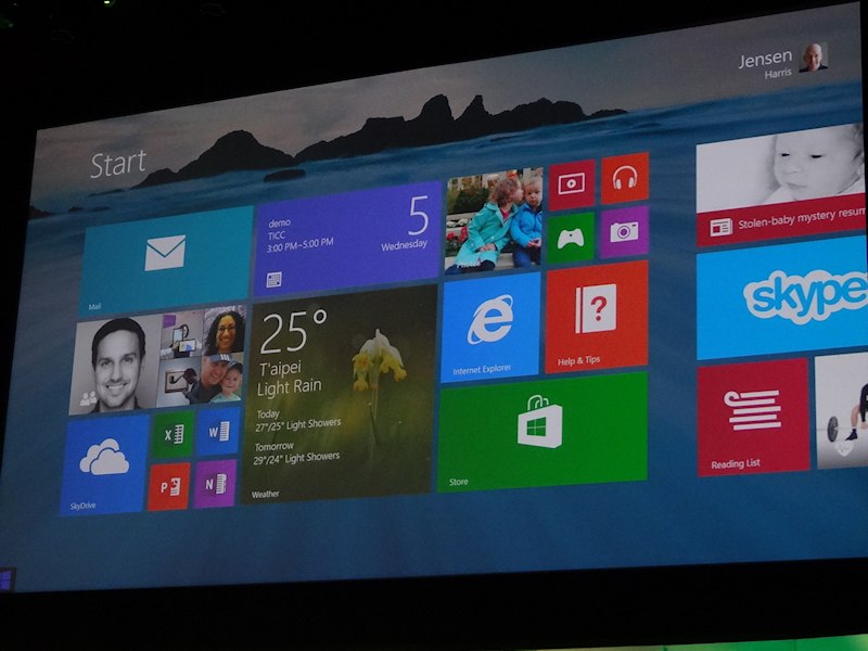 画像 イベントレポート Microsoft編 Windows 8 1の新機能を実演