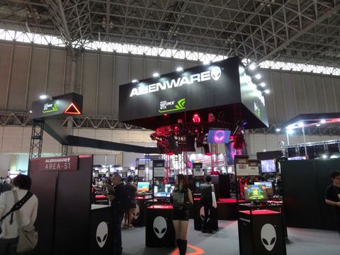 イベントレポート 東京ゲームショウ14 Alienwareの超小型ゲームpcが日本上陸 Gpuの詳細が世界初公開 ライバルはゲームコンソール Pc Watch