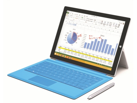 新office Core I3搭載surface Pro 3は9万円台で10月17日発売 他のモデルも新officeへ切り替え Pc Watch