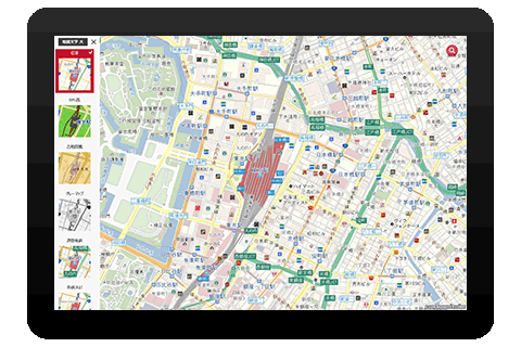 Windows 8 1対応の地図アプリ Mapfan が無償公開 Gps対応でrpg風や古地図風表示も 英語 中国語 韓国語対応 Pc Watch