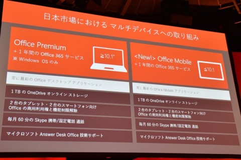 Office 16はパッケージ版が廃止で Posaとダウンロード提供に Office Mobileにも365サービスを提供 Pc Watch