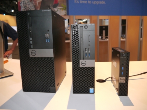 biz】Dell、ビジネス向けOptiplexをWindows 10搭載で刷新、新たに