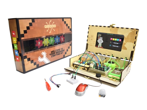 マインクラフトでraspberry Piと電子工作が学べる学習キット Pc Watch