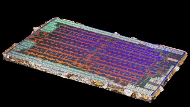 【やじうまPC Watch】チップ剥がし職人、AMD Polarisの美麗な実ダイ写真を投稿 - PC Watch