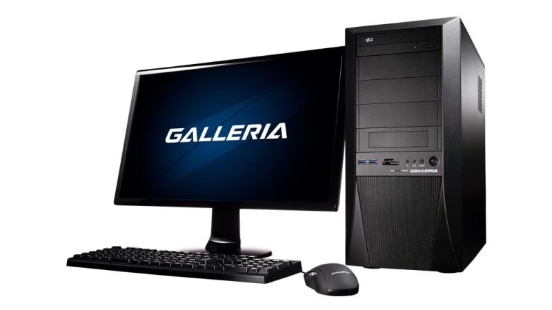 ドスパラ、ハイエンドゲーミングPCのGALLERIA ZにCore i7-8700K