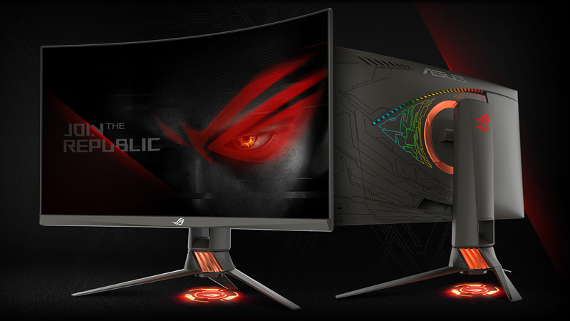 ASUS ROG ゲーミングモニター WQHD 165hz ASUS、165Hz駆動のWQHD対応27型ゲーミング液晶など - PC Watch