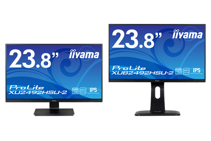 iiyama、ベゼルレス設計の23.8型IPS液晶 - PC Watch