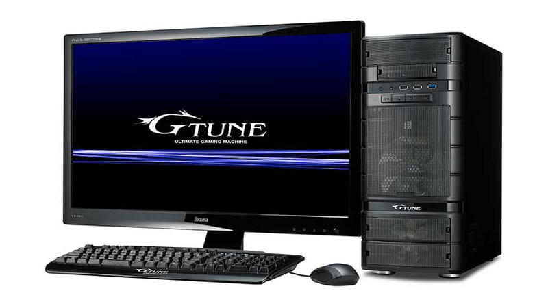 G-Tune、i7-8700KとGTX 1080 Ti搭載のミニタワーゲーミングPC 