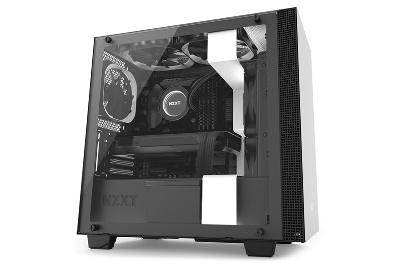 NZXT、機械学習ファンコントローラ内蔵の小型PCケース   PC Watch