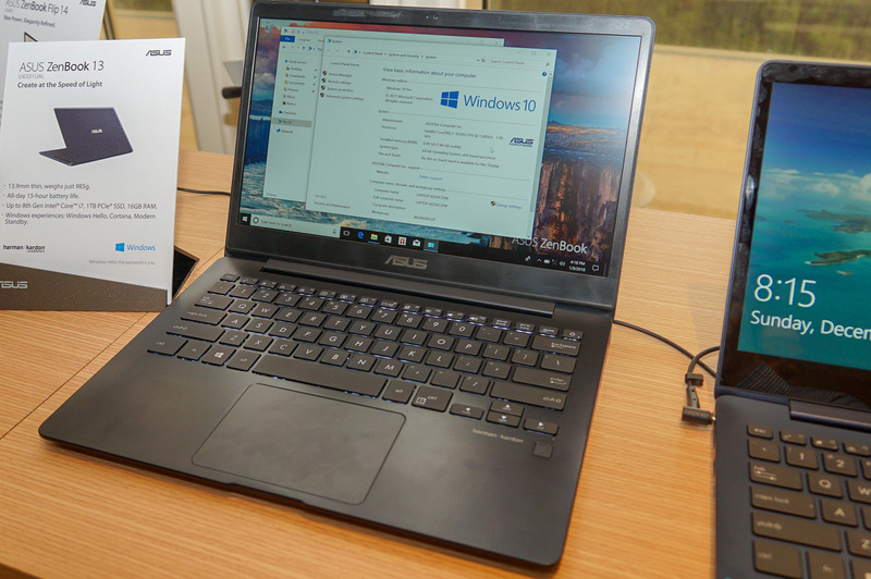 イベントレポート】写真で見る985gに軽量化されたASUS製モバイルノート