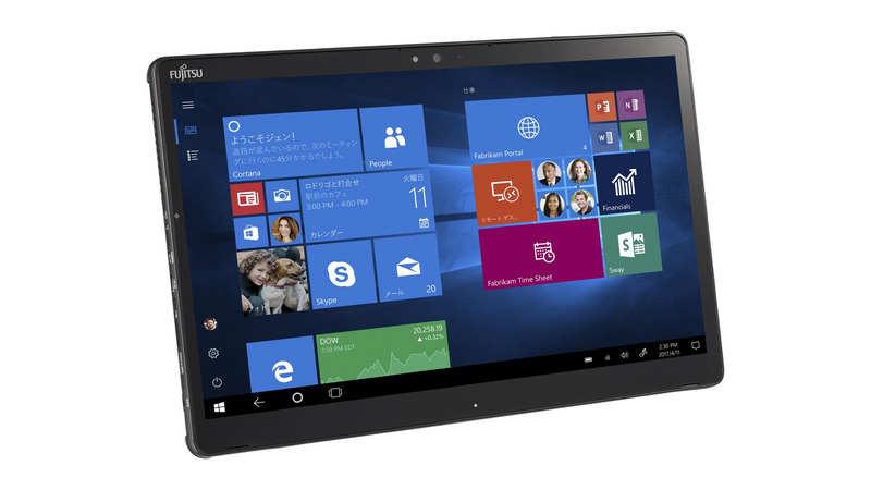 Fujitsu ARROWS Tab Q738/SB Win10 ペン付き - Windowsタブレット本体