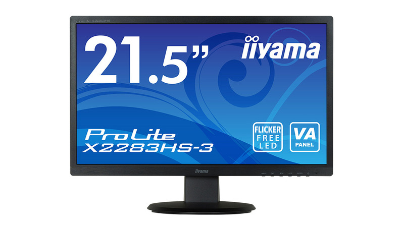 iiyama、広視野角で3年保証の21.5型液晶ディスプレイ - PC Watch