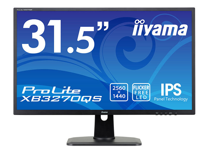 iiyama、WQHD表示対応の31.5型IPS液晶ディスプレイ - PC Watch