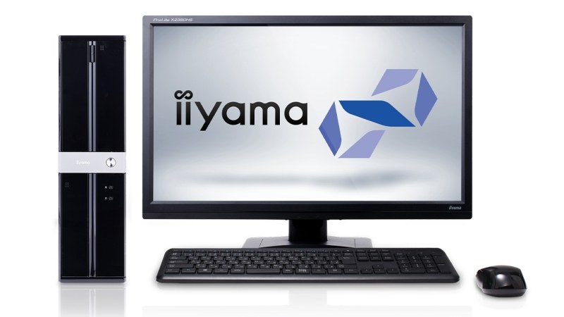 ユニットコム、Core i7-8700搭載でSSD+HDD構成のスリムPC - PC Watch