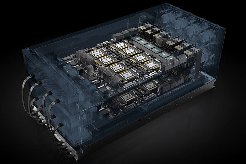 NVIDIA、Tesla V100を16基搭載したGPUサーバー「HGX-2」 ～Tensor演算 