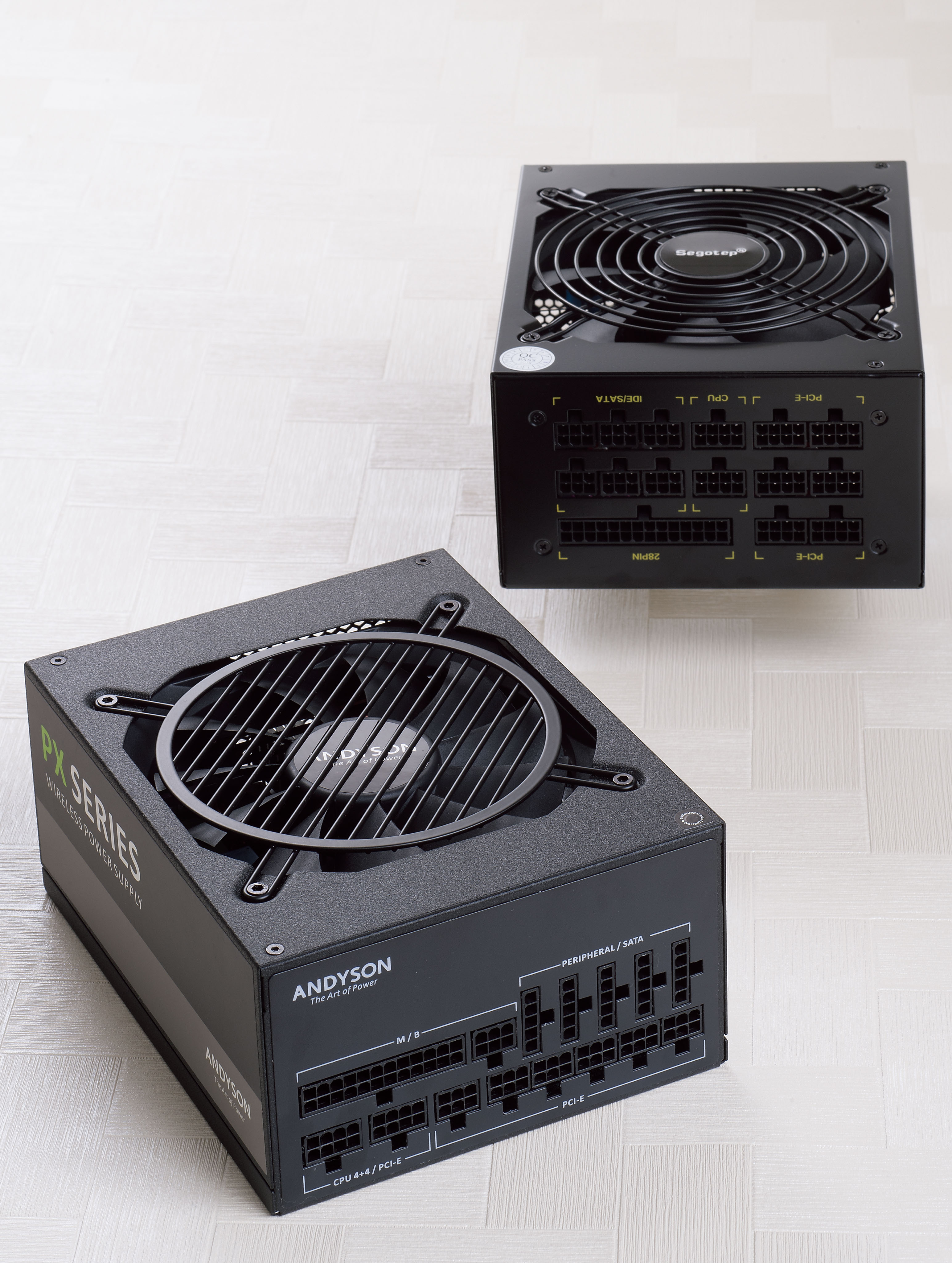 通販販売 マイニング電源セット１２００W＋８ケーブル＋アダプタ - PC