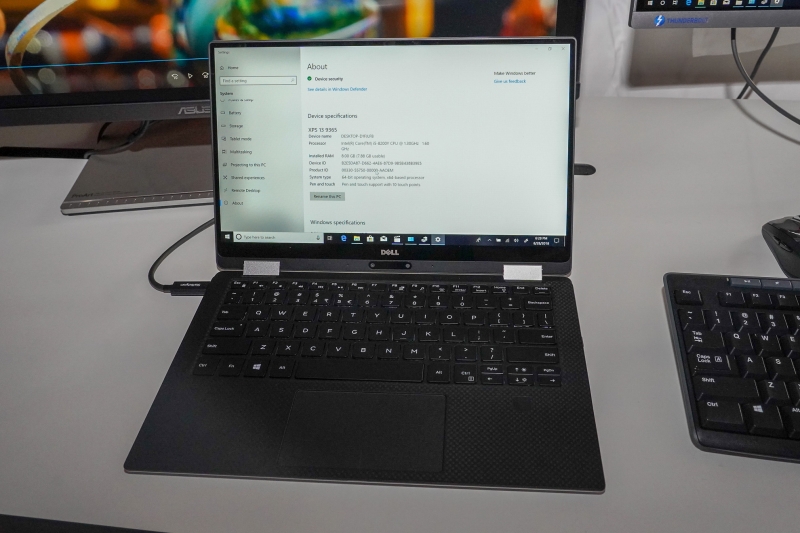 イベントレポート】Dell、Amber Lakeで強化した360度回転ヒンジの13.3型モバイル「XPS 13 2-in-1」 ～XPS 13にCore  i3搭載の低価格もモデル追加 - PC Watch