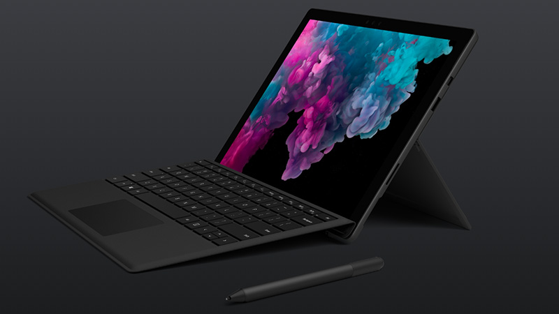 Microsoft、第8世代Core搭載でブラックも用意した「Surface Pro 6