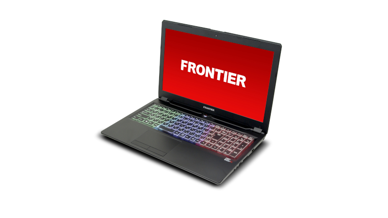 FRONTIER、6コアCPUとGTX 1060搭載の薄型ゲーミングノート 