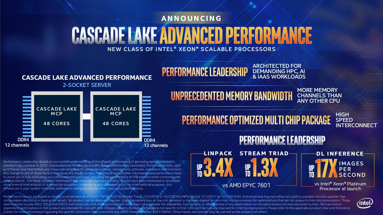 Indiener heet rust Intel、最大48コアの「Cascade Lake-AP」を2019年に投入 ～Coffee Lake採用のXeon E-2100シリーズも発売 -  PC Watch