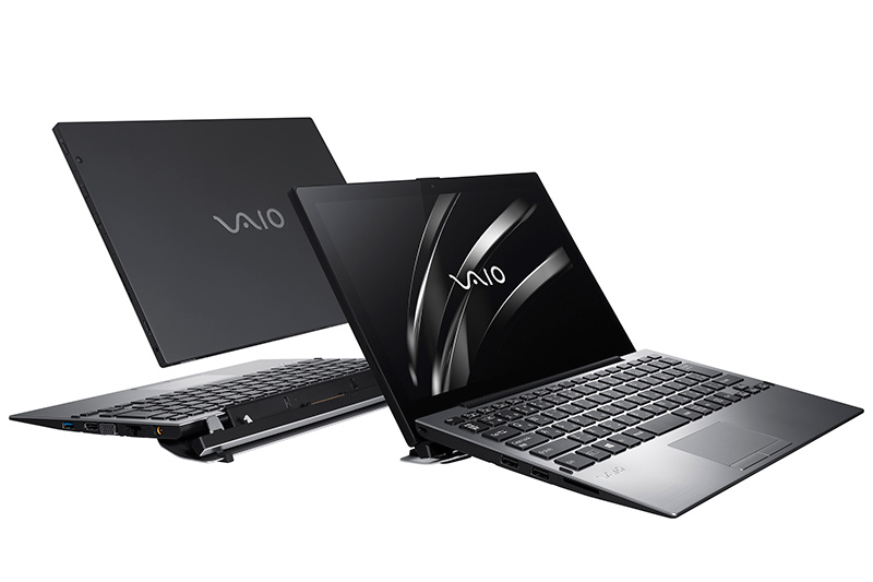 VAIO、新ヒンジ機構採用で約1kgの12.5型着脱式2in1 ～ワコム製ペン入力