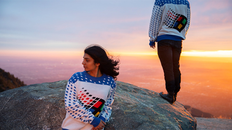 Windows 95 deals christmas jumper