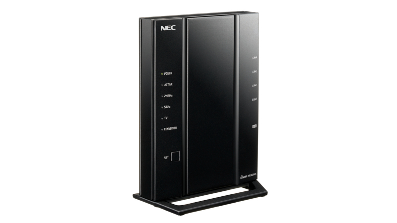 NEC、4×4アンテナ搭載のIPv6対応無線LANルーター - PC Watch