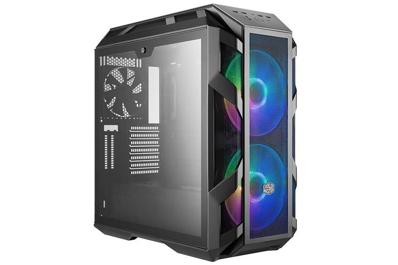 Cooler Master、RGB LEDファンとコントローラ標準搭載のミドルタワーケース - PC Watch