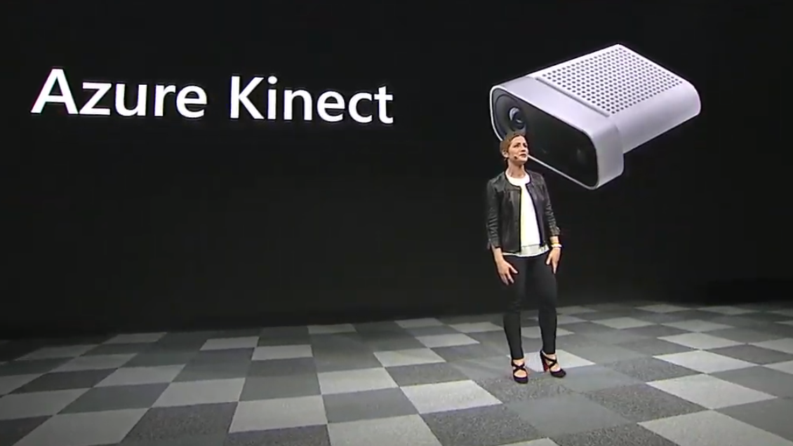 速報】Microsoft、新3Dカメラ「Azure Kinect」を発表。単体でも複数